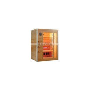 shortwave heater +Mica carbon heater combination far infrared sauna room with CE certificate