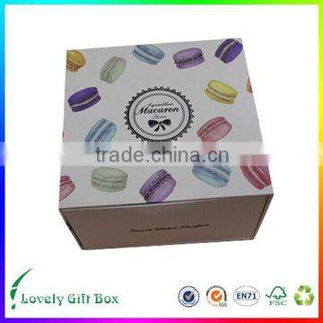 Cheap Custom rectangular Box Wholesale Cheese cookie Box Design Making