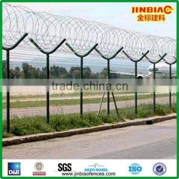 Y type airport fence/airport mesh panel fence(28years factory)