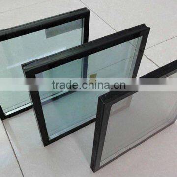 double glass for curtain wall 6+12A+6 low-e