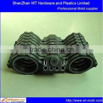 nylon+GF part injection molds for instrumentation accessories