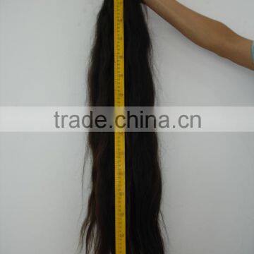 Human Hair / Natural color Remy Human Hair / Super Length