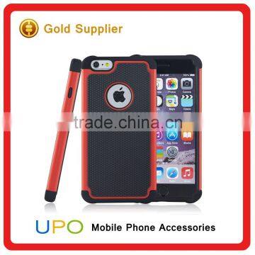 [UPO] New product Tough Rugged Shockproof Hard PC tpu Phone Back Cover Case for iphone 6