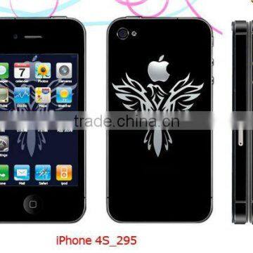 Front+Back+Side Sticker for iphone 4S