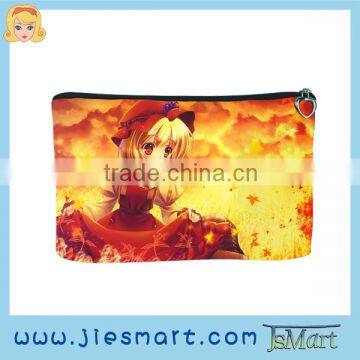 cosmetic bag digital printing custom design sublimation printing