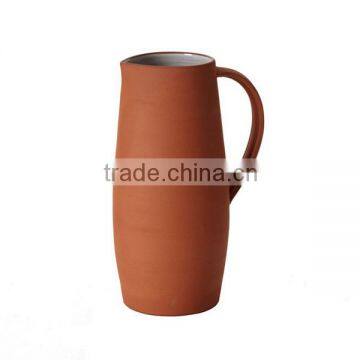 Custom New Water Glazed Terracotta Pitcher