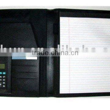 A4 folder,PU portfolio