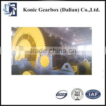 China industrial heavy torque spur gear winch for marine parts with reasonable price