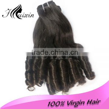 100% Myanmar virgin baby curly human hair extensions