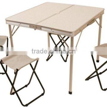 Aluminum Camping Picnic Table with 4 Seats