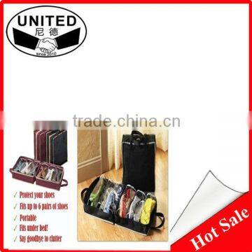 Fashion Shoe Tote Portable non-woven shoe box Receive shoe bag