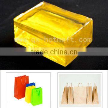 Bottom bonding hot melt adhesive for paper bag