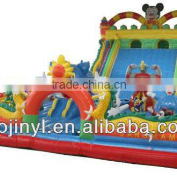 Top sale inflatable mickey mouse bouncer and slide/inflatable castle mickey mouse