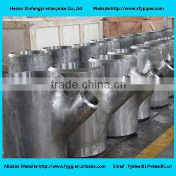 Butt Welding Stainless Steel Straight Pipe Tee photo-2