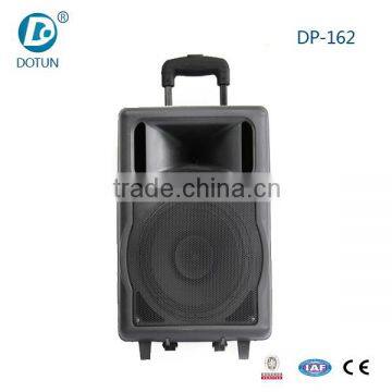 Special outdoor super bass portable trolley speaker with bluetooth