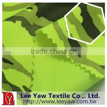 100% Polyester Pique Fleece Fabric With Paper Print Mechanical Stretch photo-5