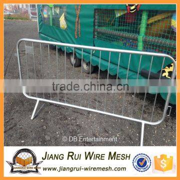 2016 Manufacturers custom cheap price Galvanized Steel crowd control barrier