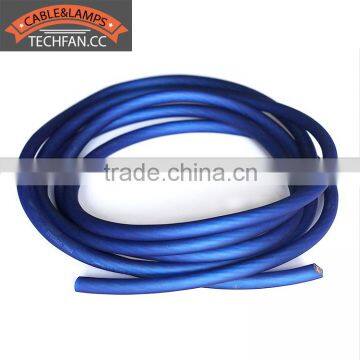 Lowest Price Flexible Blue Matte PVC OFC Waterproof Power Cable 4GA Direct Factory