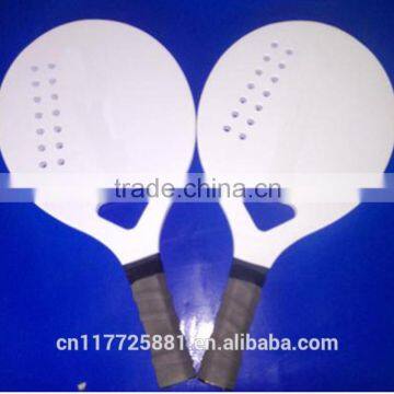 Customize poplar wood beach tennis rackets