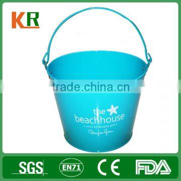 Bar metal can Tin ice bucket for beer
