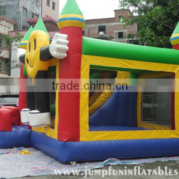 Air Theme Park for rental Inflatable Bouncing House design customized