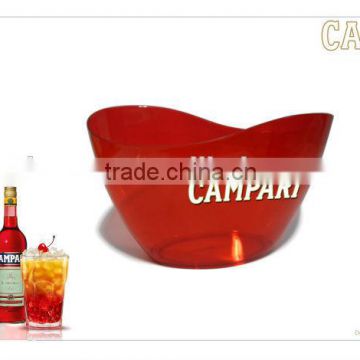 Big ice bucket, good quality PS plastic ice bucket, wine ice bucket