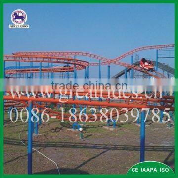 Outdoor Amusement Ride Kids Roller Coaster Crazy Mouse photo-3