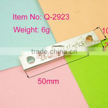 metal plates brand logos, metal plates brand logos for handbag q-2923