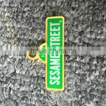 High end brand custom logo metal plate for handbags