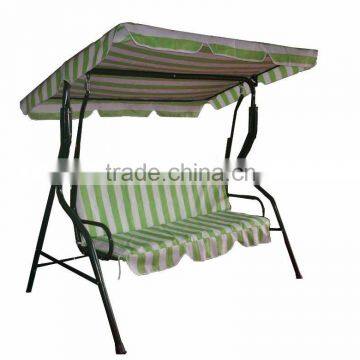 Modern outdoor steel swing chair