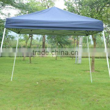 Outsunny 10' x 10' Slant Leg Easy Pop-Up Canopy Party Tent - Blue