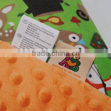 Lovely Designs Durable Customized Printing Soft Touch Baby Quilt photo-3