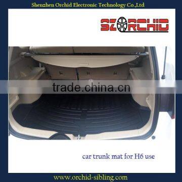 TPO material black car foot mat for Haward H6 use