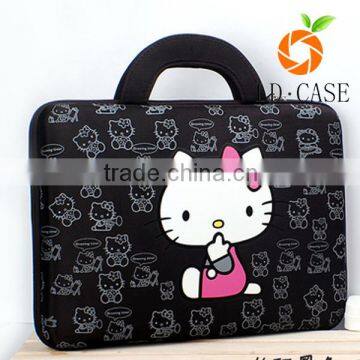 Lovely Hello Kitty Printing Custom Neoprene Notebook Sleeve