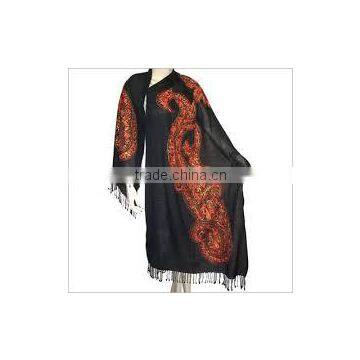 shawls,Beautiful embroided Pashmina Shawl,Ladies Shawls