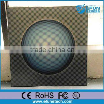 2016 New Tech Custom Design Art 3D Glass Decorative Panel