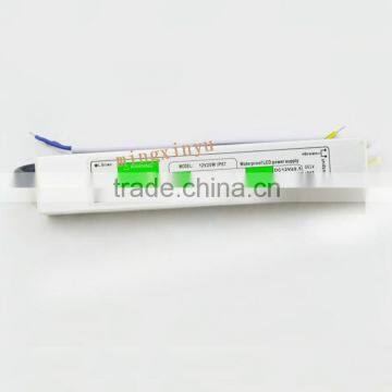 DC 12V 20W single output 12W 20W waterproof power supply with 3 years of warranty