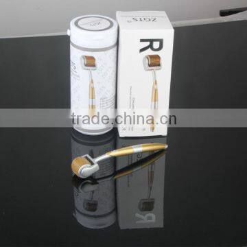 192 Needle Titanium Golden Derma Roller Mezo Roller Mezoroller Skin Lifting Face Care Meso Roller photo-4