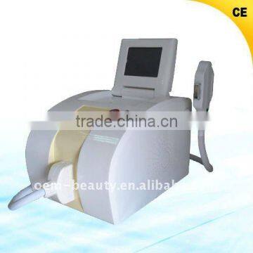 Desktop Elite e-light (ipl+rf) hair removal & renew the elasticity of skin hot cold facial massager with folding screen