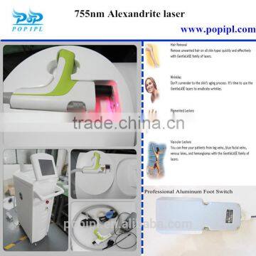 High Energy Alexandrite Laser 755 Laser Hair Removal With Long Pulsed Laser