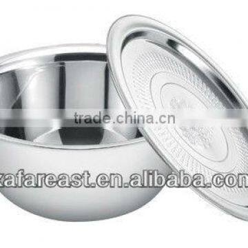 stainless steel round pot, couscous stock pot