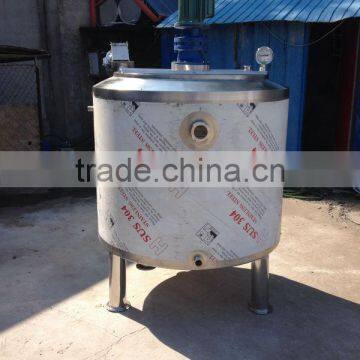 Pasteurization stainless steel tank