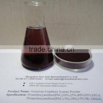 Pure Dried Cranberry,100% ID Vaccinum Macrocarpon,Proanthocyanidins 5%,10%,15% BL-DMAC;25%,40%,95% UV EP Method photo-3