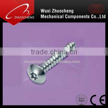 stainless steel 6-lobe trox self tapping screws