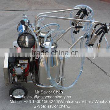 2800W Diesel Power Cow Milking Machine For Dairy Farm