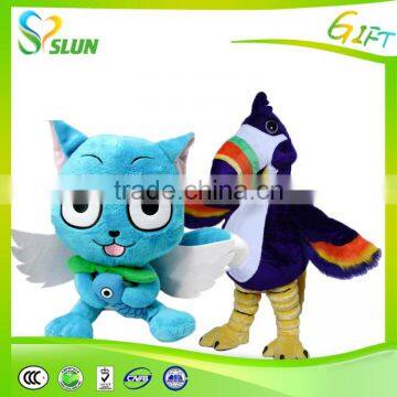 festival promotional mascot stuffed plush toy girl and boy toy