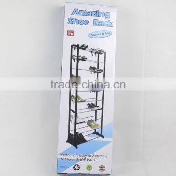 2016 Hot Sell Plastic Portable Shoe Rack