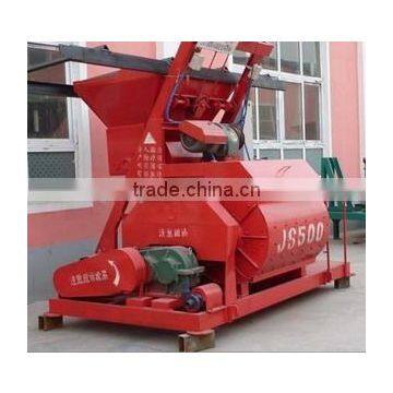 Twin Sheft 500L Concrete Mixer Prices in India /JS500 Mixer for Concrete photo-2