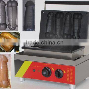 Korean Open Mouth Fish Waffle Machine Ice Cream Cone Taiyaki Machine photo-3