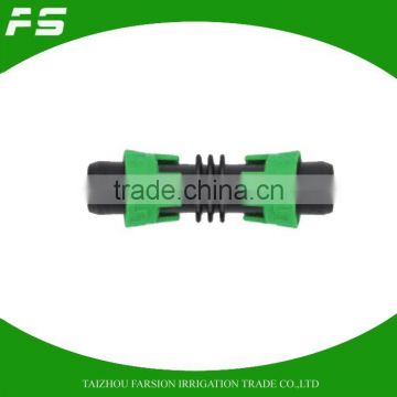 Lock Type Irrigation Straight Connector For Drip Tape DN17